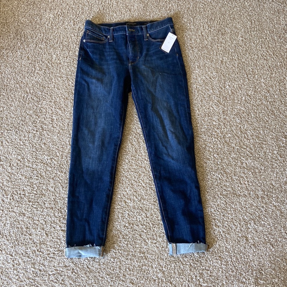 Banana republic mid rise skinny blue jeans 27